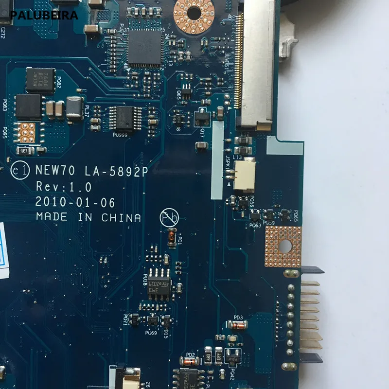 PALUBEIRA Motherboard for acer aspire 5741 5742 LA-5892P with heatsink instead LA-5891P LA-5893P LA-5894P motherboard