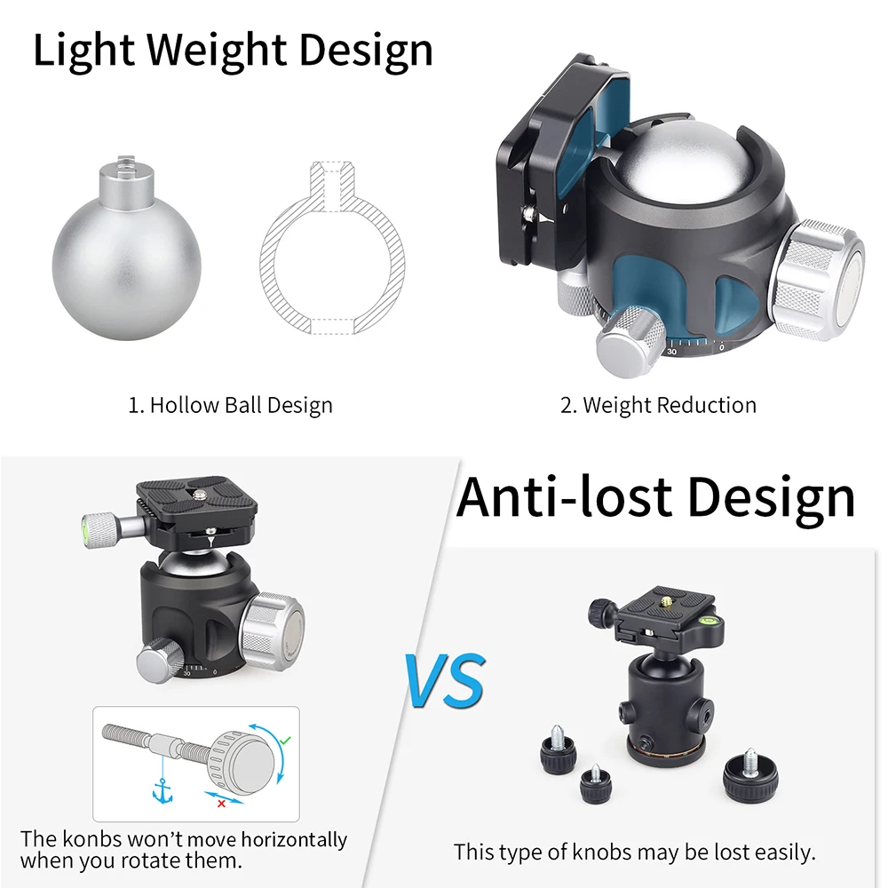 INNOREL RT75C/85C Professional Carbon Fiber Tripod Monopod add 360 Panoramic Low Gravity Center Ballhead For Digital Dslr Camera