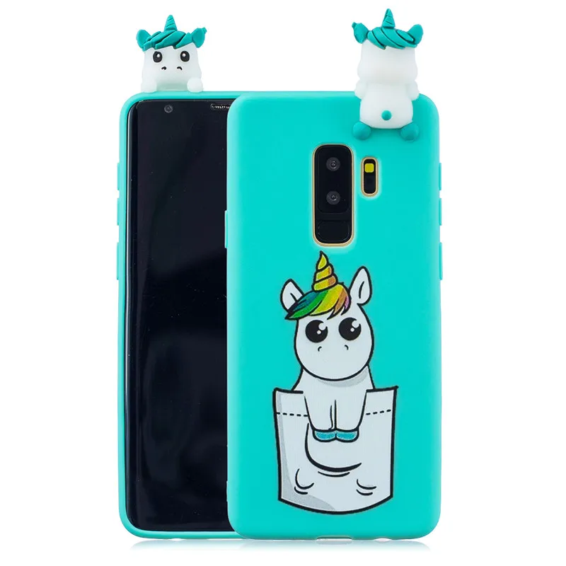 3D мягкий чехол с мультяшным рисунком для Samasung S8 S9 S10 Plus S7 A10 A20 A20E A30 A50 A70 A10S A20S A30S A50S J3