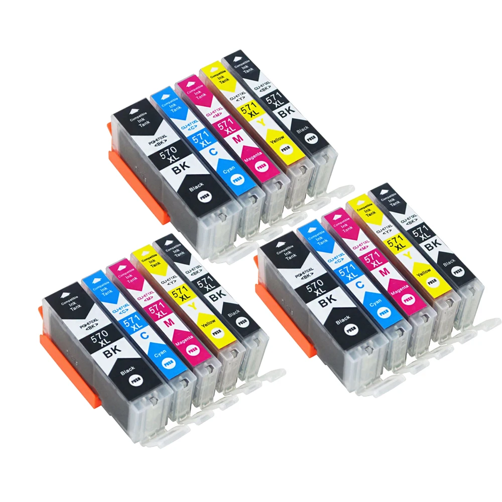 Чернильный картридж PIxma PGI570 для Canon TS5050 TS5051 TS5052 TS5053 TS 5050 5051 5052 5053|Чернильные