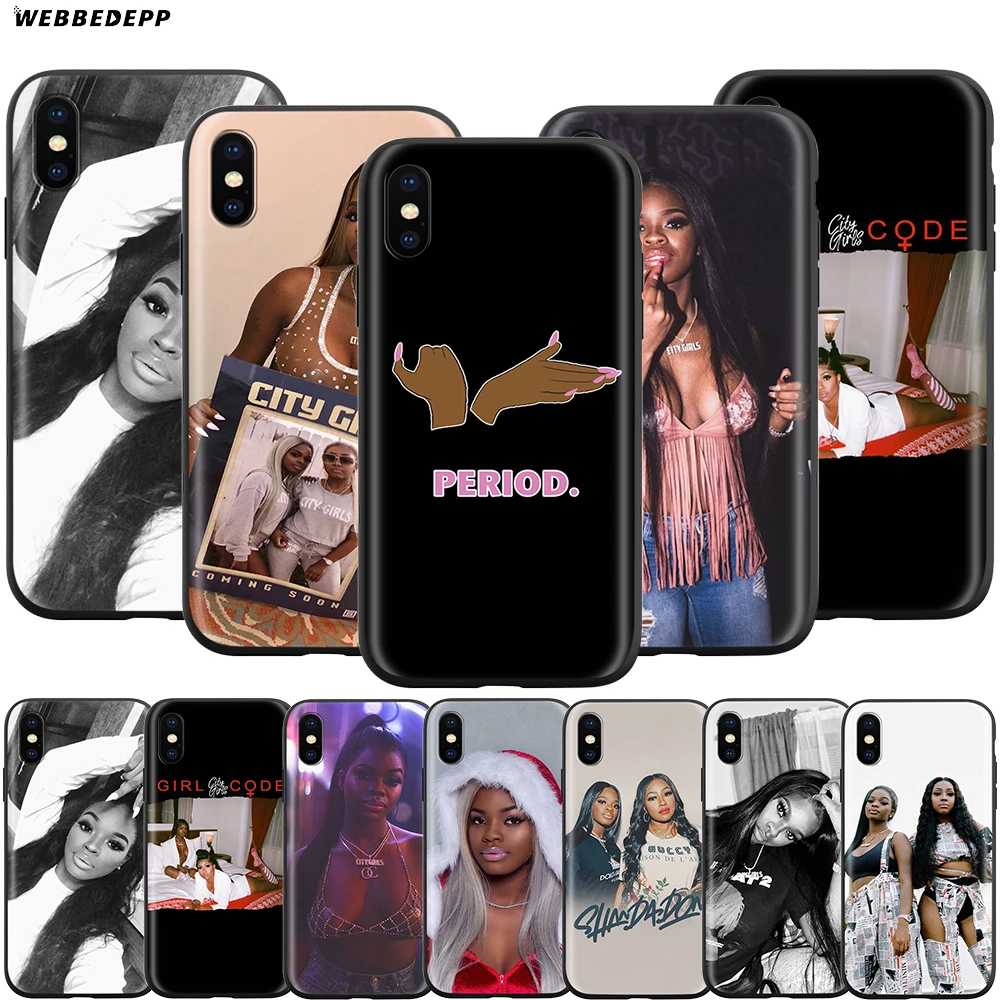 Webbedepp Miami Jt City Girls Period Case For Apple Iphone 12 Mini 11 Pro Xs Max Xr X 8 7 6 6s Plus 5 5s Se Phone Case Covers Aliexpress
