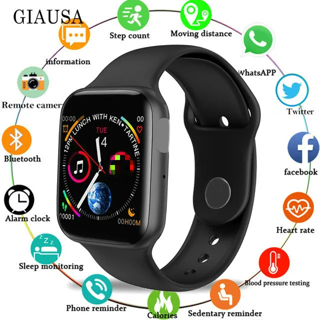 Топ iwo 8 Plus/ecg ppg Смарт-часы для мужчин сердечного ритма iwo 9 Часы SmartWatch iwo 8/iwo 10 Смарт-часы для женщин/мужчин для Apple IOS