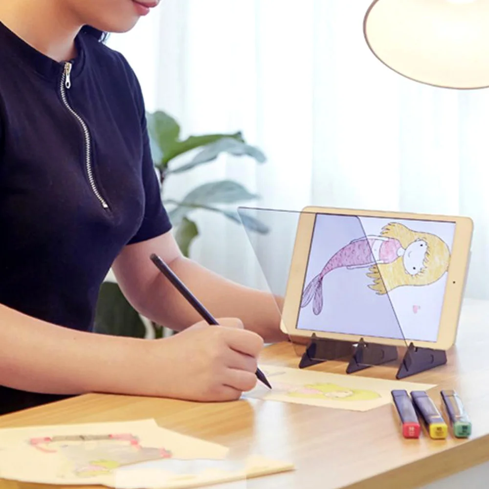 

Tracing Drawing Board Imaging Sketch Reflection Dimming Bracket Painting Mirror Plate Tracing Table Projection Board Plotter