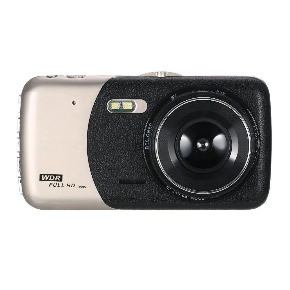 Arival Горячая 4 lcd ips Двойной объектив Автомобильный видеорегистратор FHD 1080P приборная панель камера 170 вождения DVR автомобилей