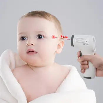 

Muti-fuction Baby/Adult Digital Termomete Infrared Forehead Body Thermometer Gun Non-contact Temperature Measurement Device