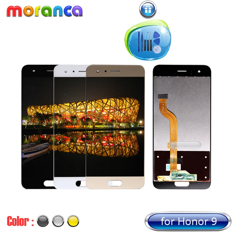 

For Huawei Honor 9 LCD Display with Touch Screen Digitizer Sensor for HUAWEI Honor 9 LCD Display lld-al00 al10 tl10 STF-TL10