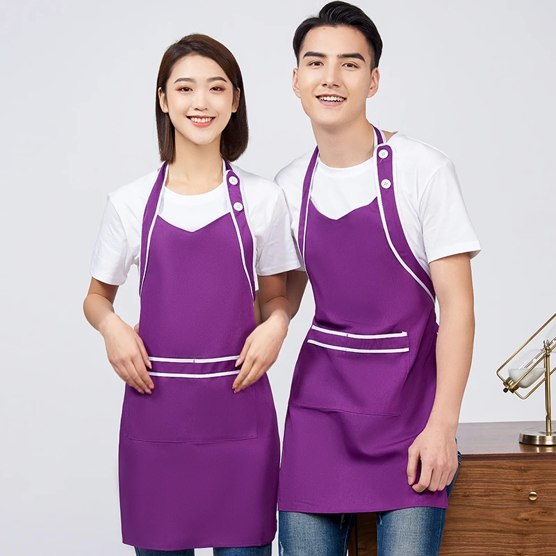 shop apron custom logo printing custom-made barber shop nail shop special work clothes fashion women
