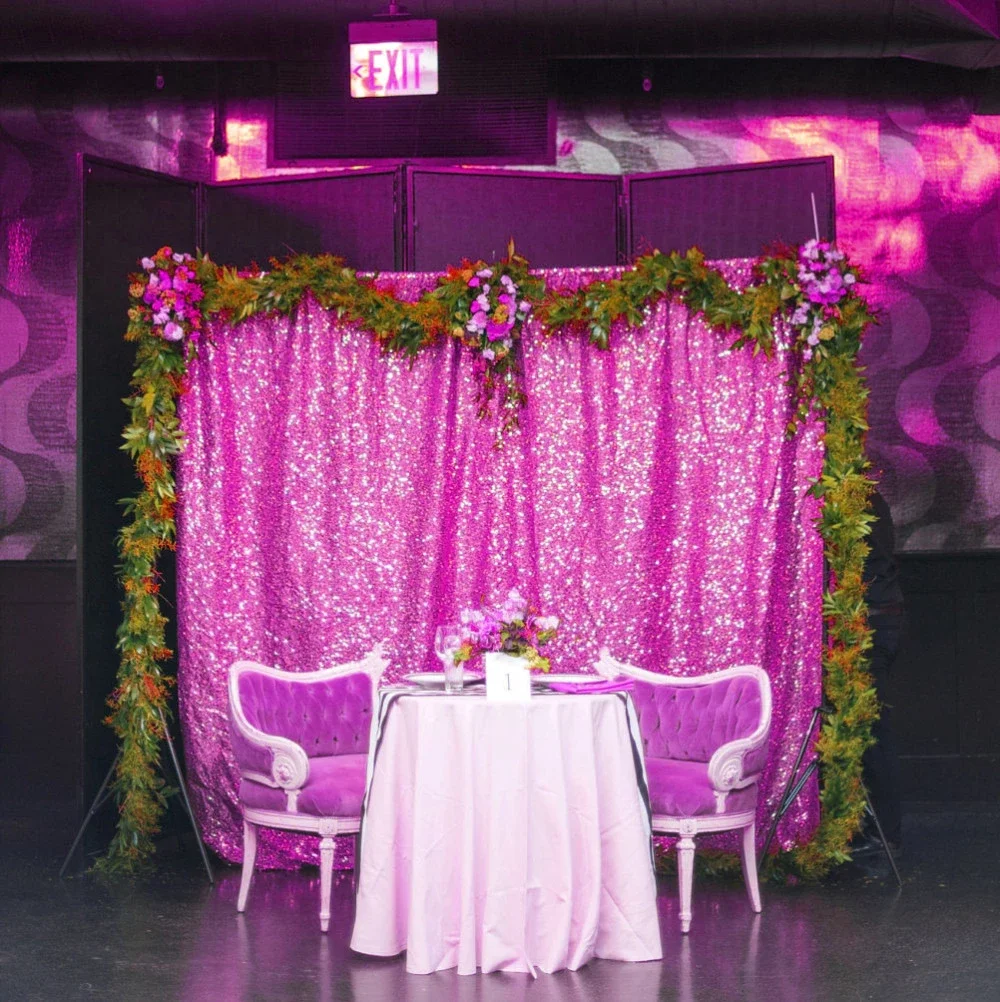 

60*240cm Sequin Background Cloth, Party Background Cloth, Photography Birthday Wedding Background Cloth, Hotel Background Cloth