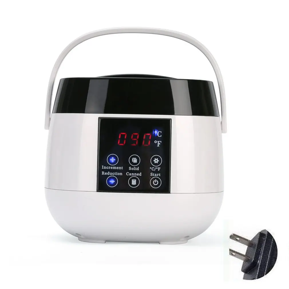 US Plug no Beans TY-218 восковая ручка, нагреватель для воска, грелка, терапия для депиляции, парафин, салонный Уход за волосами, инструмент для удаления волос с восковыми бобами - Цвет: US Plug no Beans