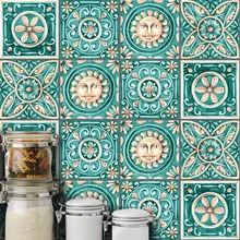 10 шт./компл. 15/20 см DIY Италия Стиль мозаичной стеной Стикеры s линия талии Кухня клей Ванная комната туалет Водонепроницаемый ПВХ стены Стикеры