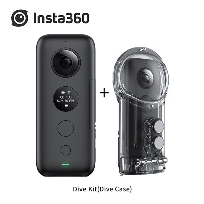 Insta360 ONE X лучшее качество видео 5 7 K Ins360 камера невероятно гладкая с FlowState
