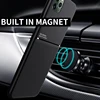 Magnetic Car Phone Case  for iPhone 11 Pro MAX XR XS 12 Mini 6s 7 8 Plus Built-in Magnet Metal Plate Soft TPU Shockproof Cover ► Photo 1/6