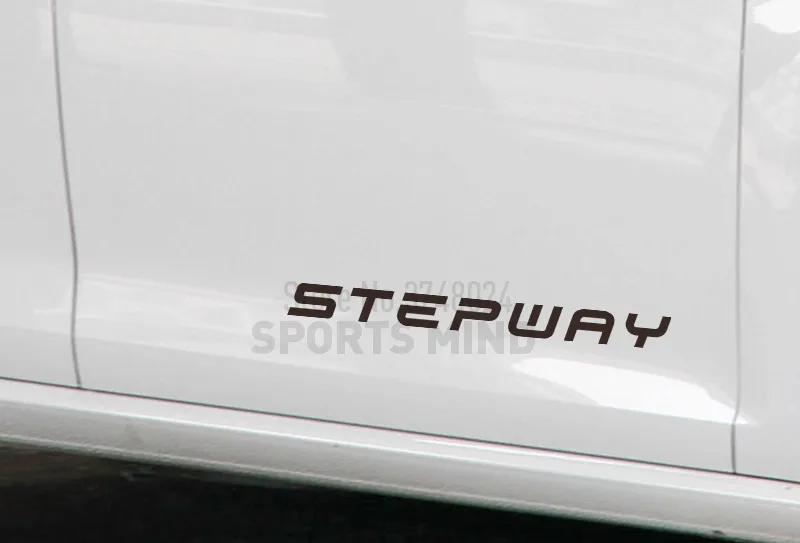 5 пар виниловых автомобильных наклеек, наклейки для Renault Sandero Stepway, GT-LINE, Dacia Duster, аксессуары для автомобиля, стайлинг автомобилей