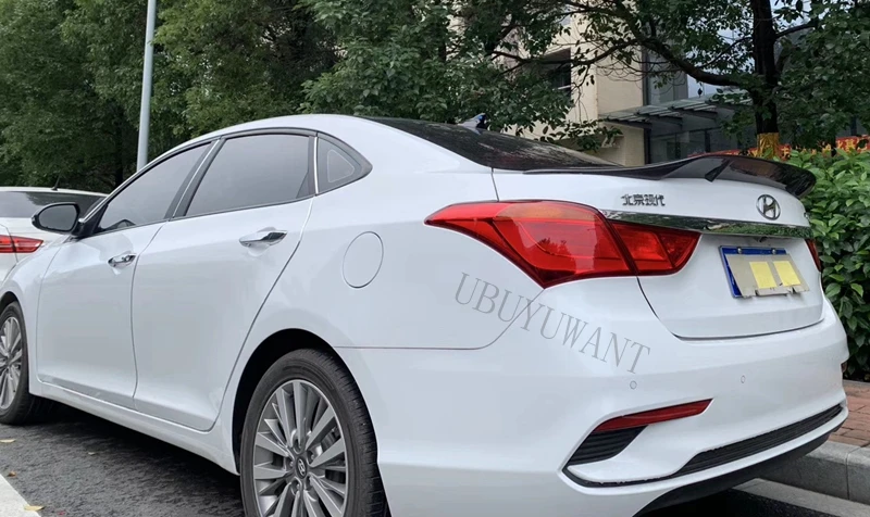 Подходит для hyundai MISTRA- ABS/углеродное волокно внешний задний спойлер задний багажник загрузки крыло украшение автомобиля стиль