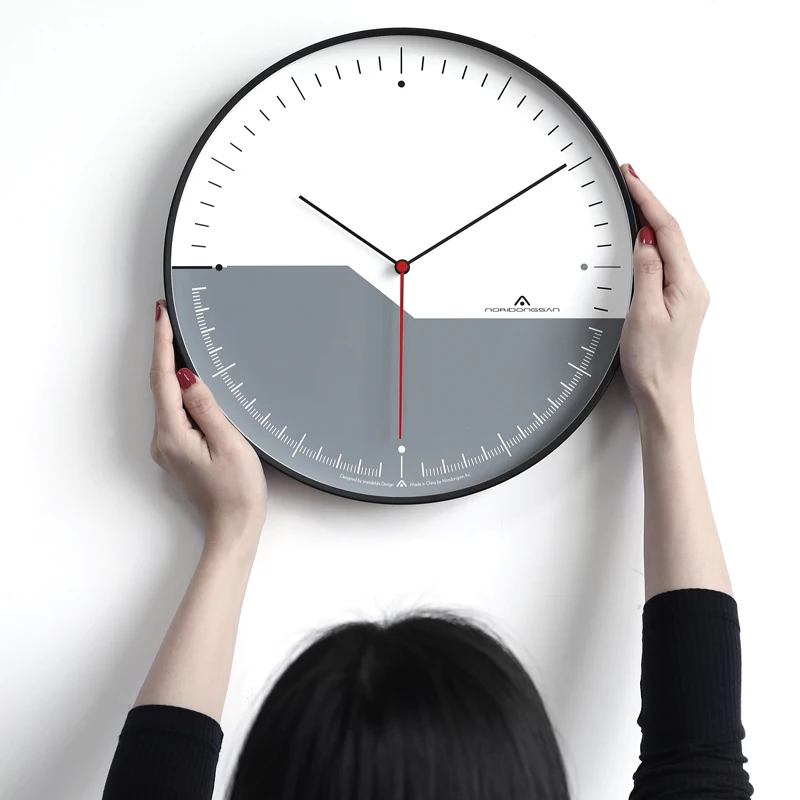 Style 5 Nordic Large Wall Clock Metal Living Room Silent Modern Simple Luxury Wall Watch Mechanism Hidden Stash Reloj Cocina Decor SC319 - Цвет: Style 5