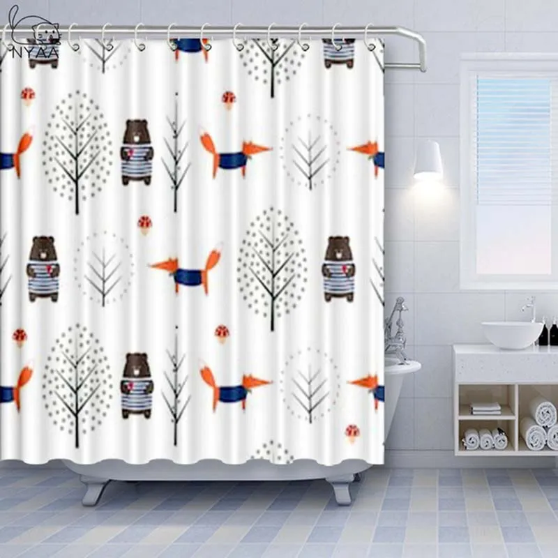Cute-Fox-Thickened-Shower-Curtain-For-Bathroom-Polyester-Fabric-Waterproof-Curtain-European-Style-Bath-Curtain.jpg_640x640 (1)