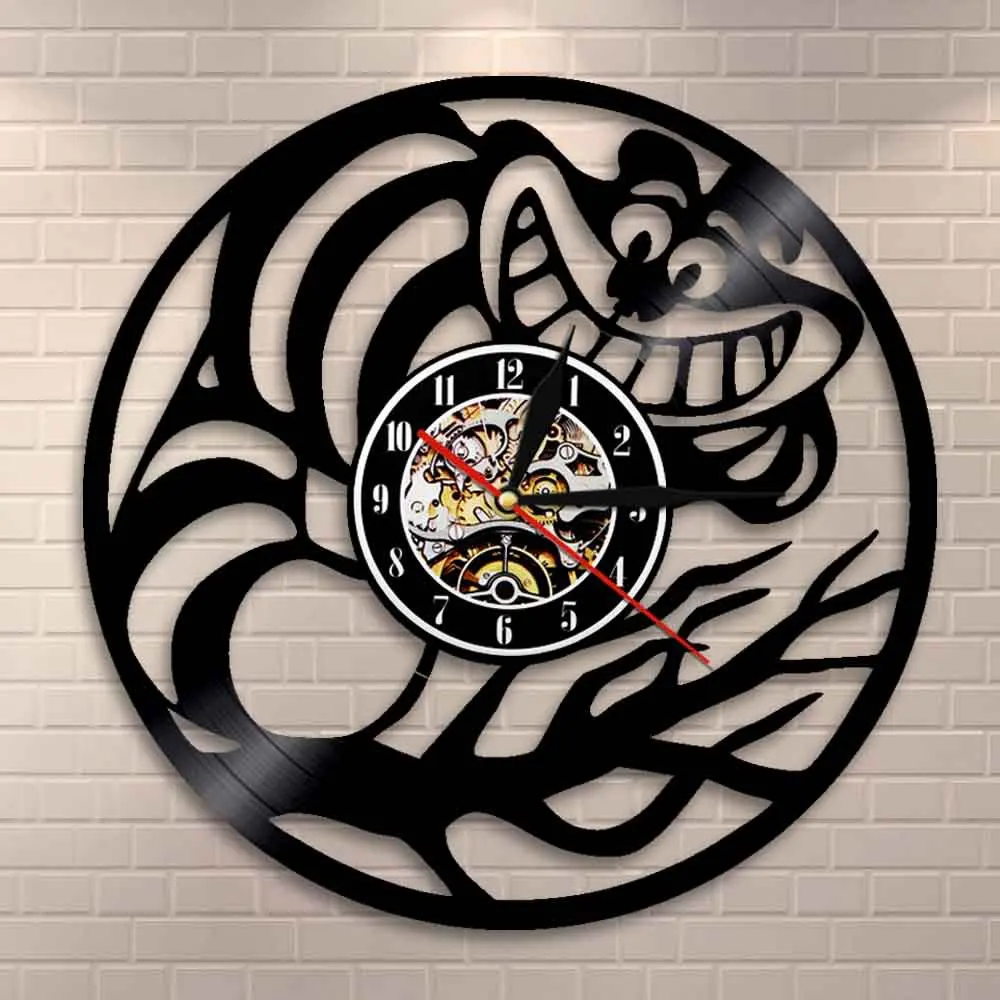 

Record Wall Clock Vinyl Wall Clock Alice in Wonderland 6 Alice in Wonderland