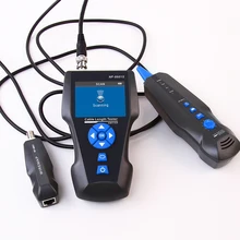 Телефонный провод трекер ручной кабель Finder линия тестер кабель локатор для RJ45 RJ11 BNC металлический кабель пинг/POE детектор