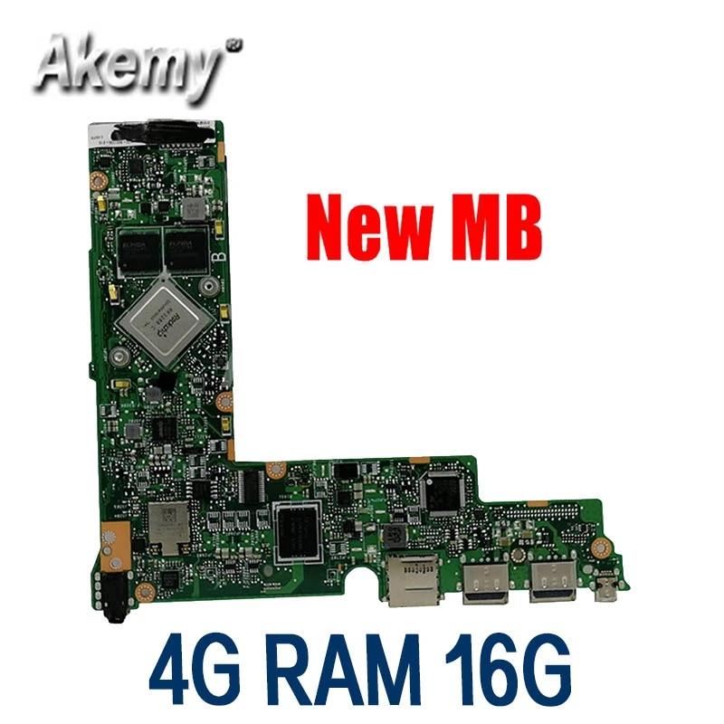 Материнская плата Akemy C100PA 4 Гб ОЗУ 16 EMMC для ноутбука Asus C100P C100 материнская Atom RK3288C Rev