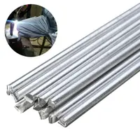 Серебристые стержни из алюминиевого сплава стержни для припоя пайки 50cm1. 6 мм/2,0 мм набор крепкий низкотемпературный