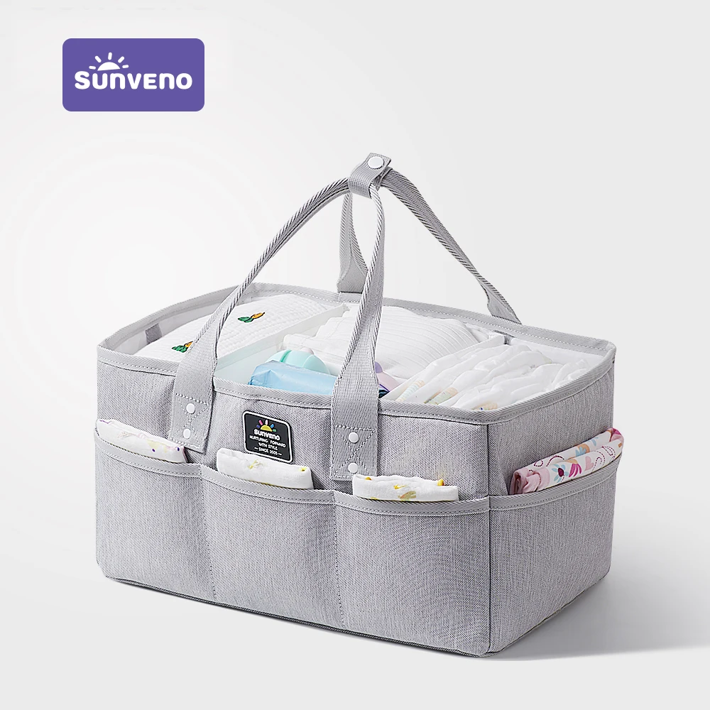Sunveno Diaper Bag Insert Baby Bag Organizer for diapers Nappy Bag