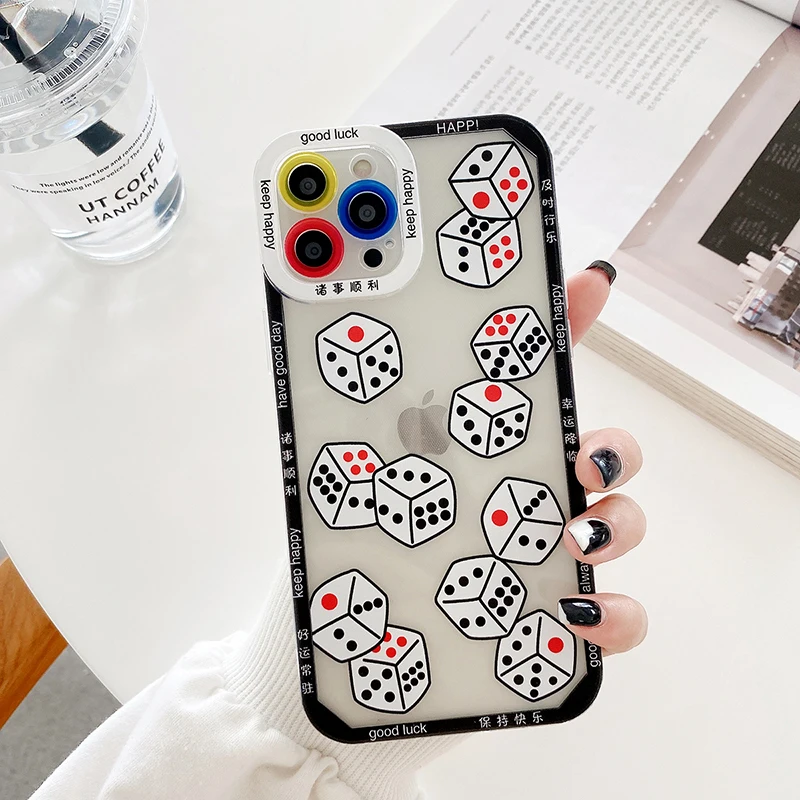 Dice phone case for iphone Tweggo