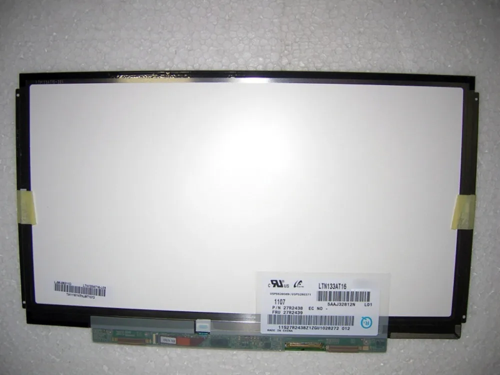 

TTLCD Laptop Screen Compatible B133XW01 LTN133AT16 N133BGE-L41 N133B6-L52 LP133WH2 TLM2 For Lenovo U310 U350 V360 V370G Z370