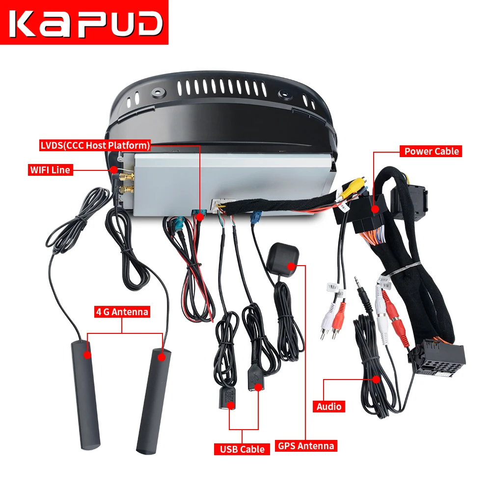 Best Kapud Quad Core 8.8" Android 6.0 Car Multimedia Player 4G LTE For BMW Series 5 E60 E61 E62 E63 E64 E90 E91 E92 CCC CIC Platform 4