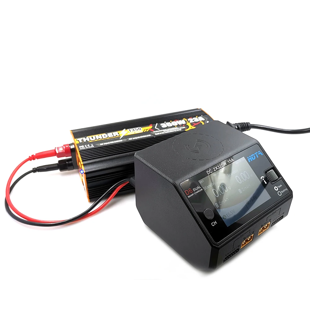 350 Вт блок питания с Hota D6 650 15A 2 6S Двухканальный для Lipo LiHV Lion Gaoneng Tattu Аккумулятор RC FPV