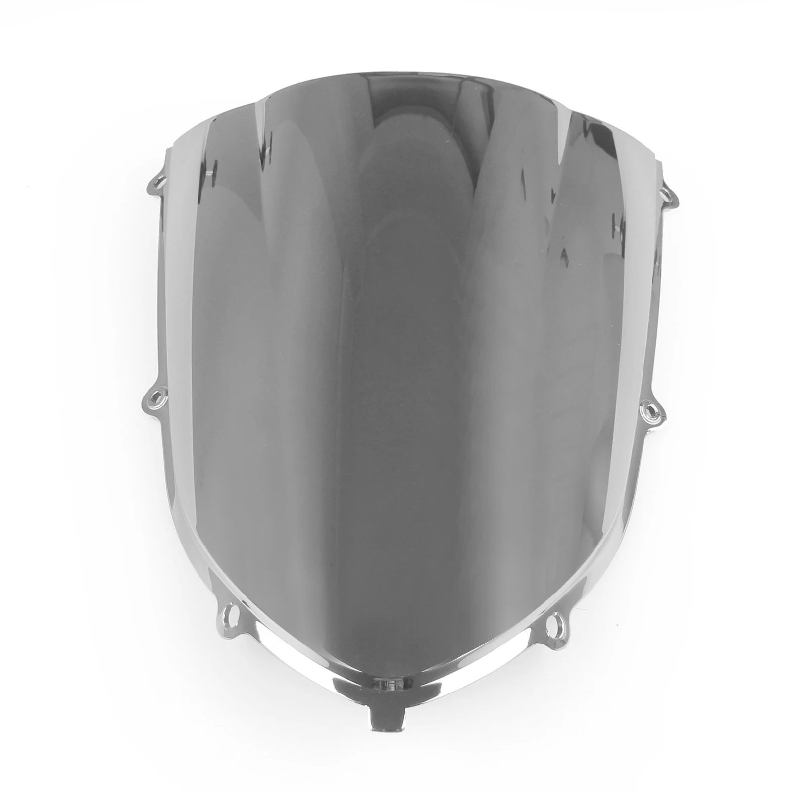 Chrome Artudatech ветровое стекло экран двойной пузырь для Kawasaki ZX10R ZX 10R 2004-2005 ветровой экран лобовое стекло двигатель аксессуары - Цвет: Chrome