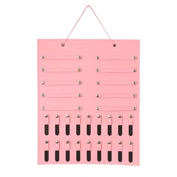 

Girl Headbands Storage Holder Felt Vertical Large Capacity Bedroom Solid Gift Hanging Organizer Space Saving Home Decor Simple