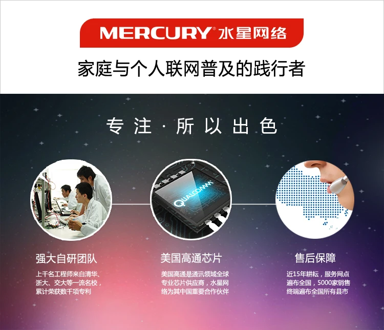 Mercury беспроводной маршрутизатор через стену Wang 300 м W305r бытовой WiFi неограниченный мини AP