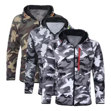 Мужские камуфляжные толстовки с капюшоном, мужские модные камуфляжные толстовки с принтом, Осенние повседневные толстовки на молнии, верхняя одежда