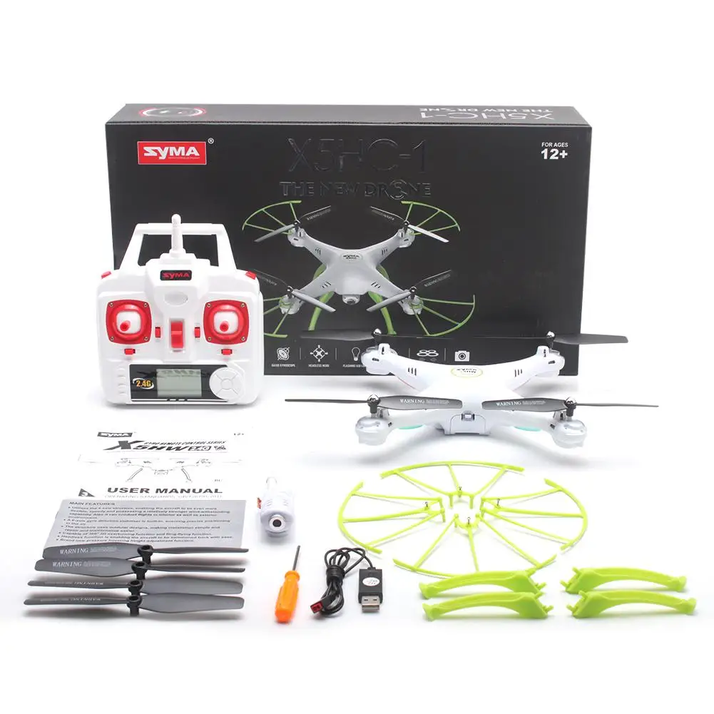 SYMA X5HC 4-CH 2,4 GHz 6-осевой Квадрокоптер с дистанционным управлением для детей игрушки с дистанционным управлением