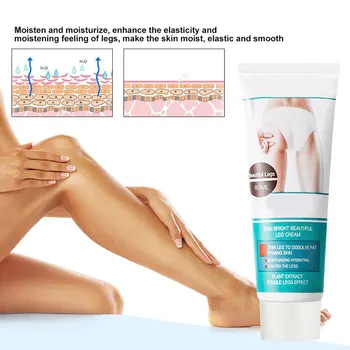 

Beauty Leg Cream Slimming Shaping Create Beautiful Curvy Firming Cellulite Weight Loss Body Cream 80ml P9