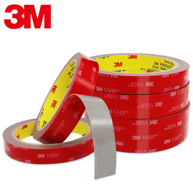 3M VHB Acrylic adhesive Double-sided FoamTape Strong Adhese Pad IP68 Waterproof High-quality Reuse Home Car Office Decor 5608