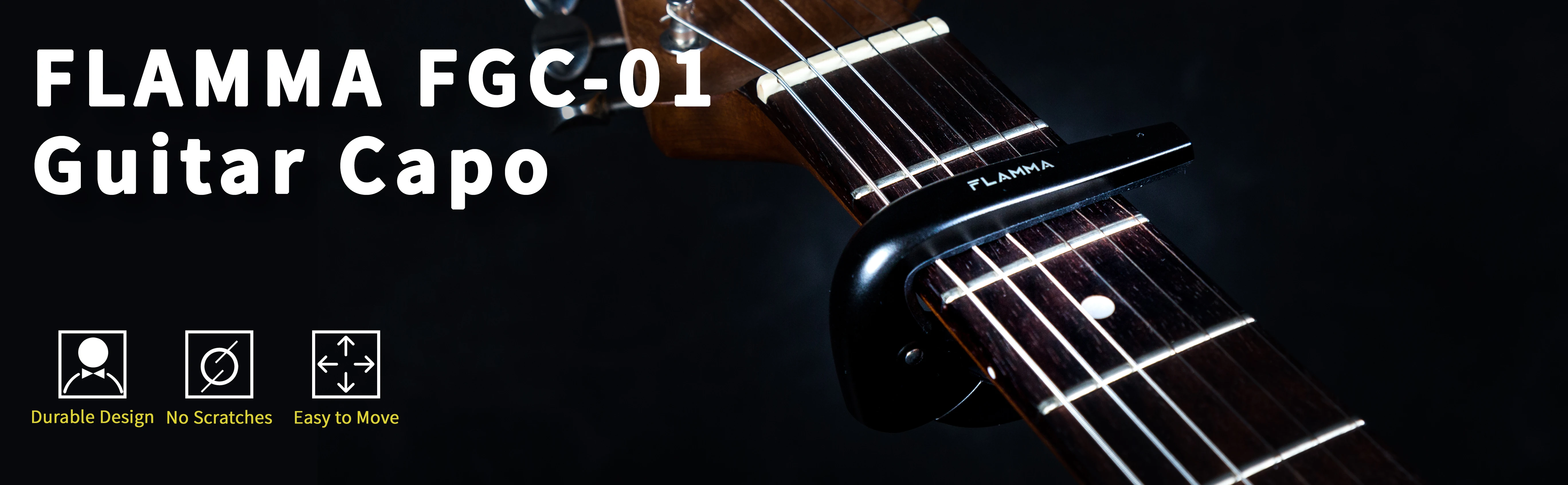 de guitarra de metal capo para guitarra elétrica ukulele banjo
