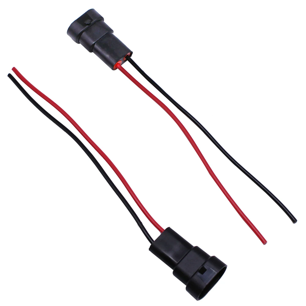 

YUNPICAR 9005/9006 H10 Male Adapter Wiring Harness Sockets Wire Connector Fit For Headlights, Fog Lights Retrofit