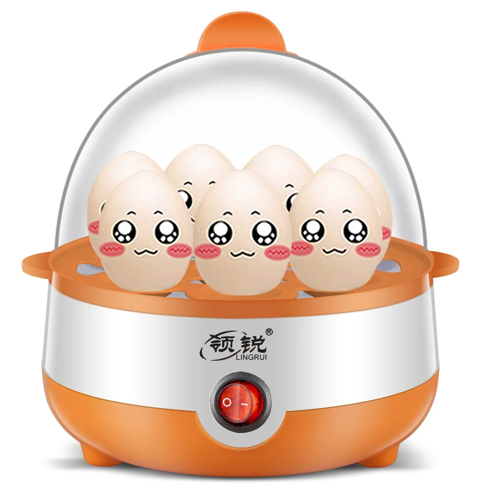 

Sharp Collar Household Single Layer Egg Boiler Egg Steamer Mini Automatic Power-off Breakfast Machine Baby 1-7 Eggs Manufacturer