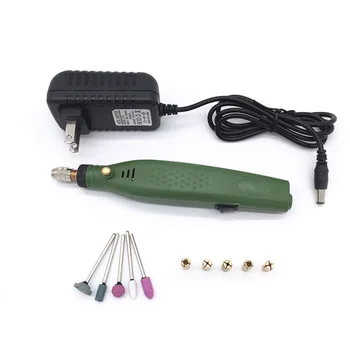 

ELEG-Mini Grinder Electric Engraver Drill Grinding Set Engraving Machine For Milling Polishing Drilling Cutting Usplug