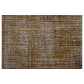 

Handmade Brown Vintage Overdyed Turkish Area Rug 184x267 Cm-6'0''X8'9''