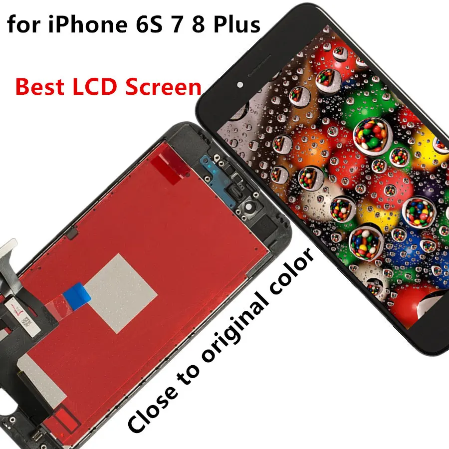 

Replacement LCD Screen For iPhone 7 8 PLus Display Digitizer Touch Screen Full Assembly Fix Mobile Phone Repair for iPhone 6S