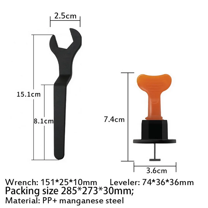 50 шт., система выравнивания плитки, набор инструментов, Т-образный уровень, клинья, выравнивающие прокладки для выравнивания, локатор, распорки, плоскогубцы, выравнивание полов