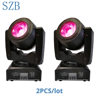 

60W LED Beam Moving Head Light RGBW 4in1 Lyre 8/16 DMX Channal for Disco DJ Party Stage Light 2pcs/lot/SZB-MH60B