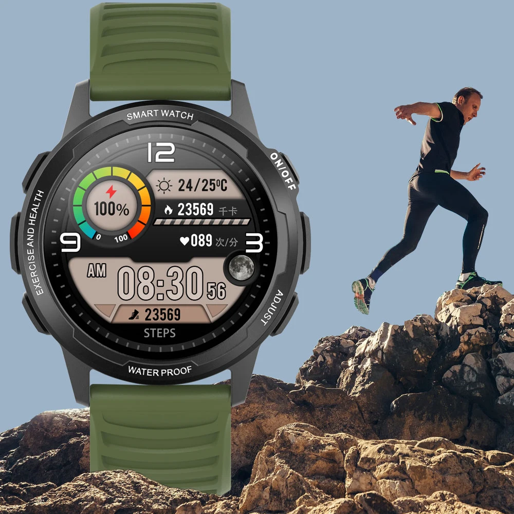 SENBONO X28 360*360 HD Screen Smart Watch 3ATM Waterproof Sport Fitness Activity Tracker 2021 Smartwatch 1.32 for Men Women