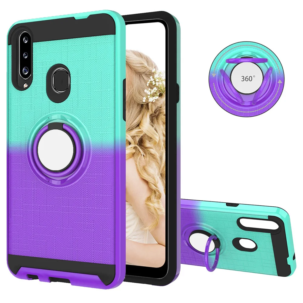 Роскошный защитный чехол для samsung Galaxy A10s A20s A40s чехол автомобильное магнитное крепление чехол s чехол с держателем-кольцом для пальца для samsung M10 M20 M30 M40