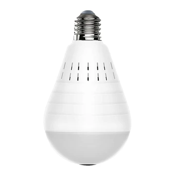 

LED Light 960P Wifi Camera Smart 360 °Panoramic Home Security WiFi CCTV Two Way o Fisheye Bulb Night Vision Camera