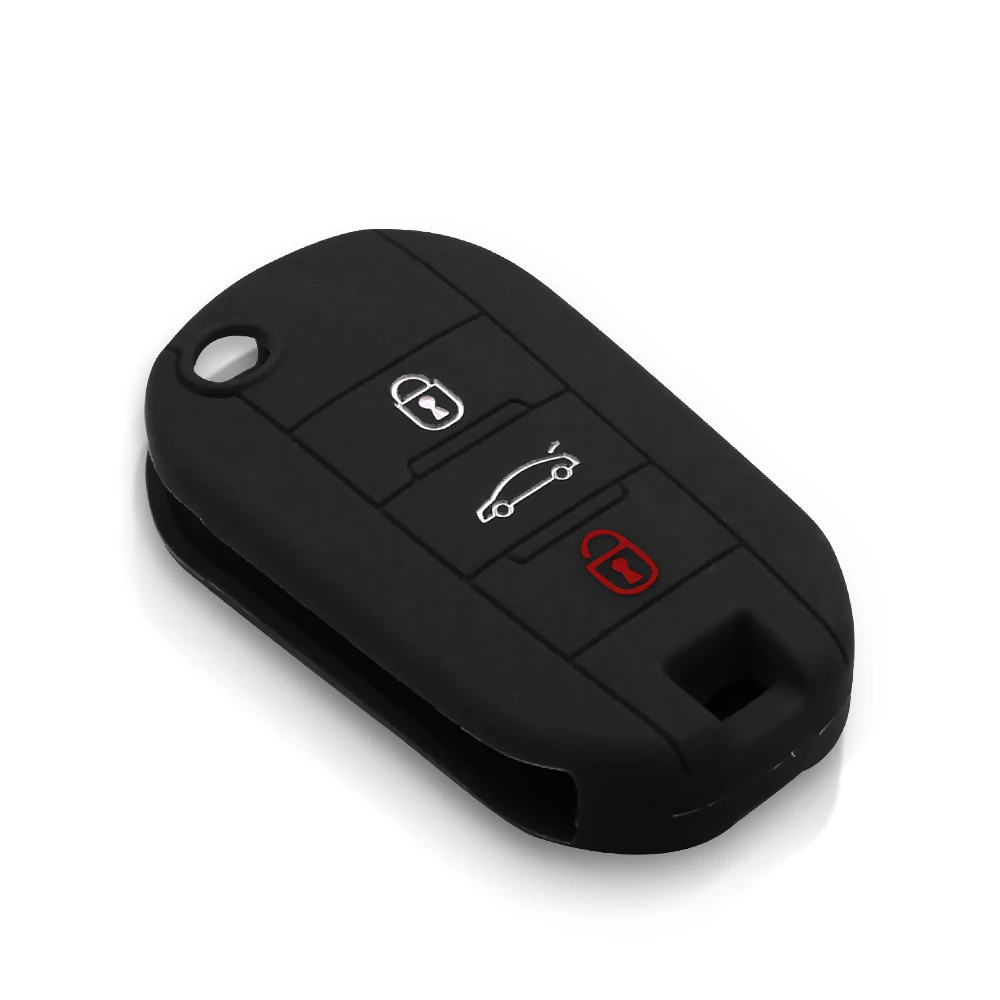 Cover in silicone chiave telecomando per Peugeot 3008 208 308 RCZ 508 408 2008 407 307 4008 10 Cover in silicone chiave telecomando per Peugeot 3008 208 308 RCZ 508 408 2008 407 307 4008 - H73ea7207f3d84be696187d31785541e7v