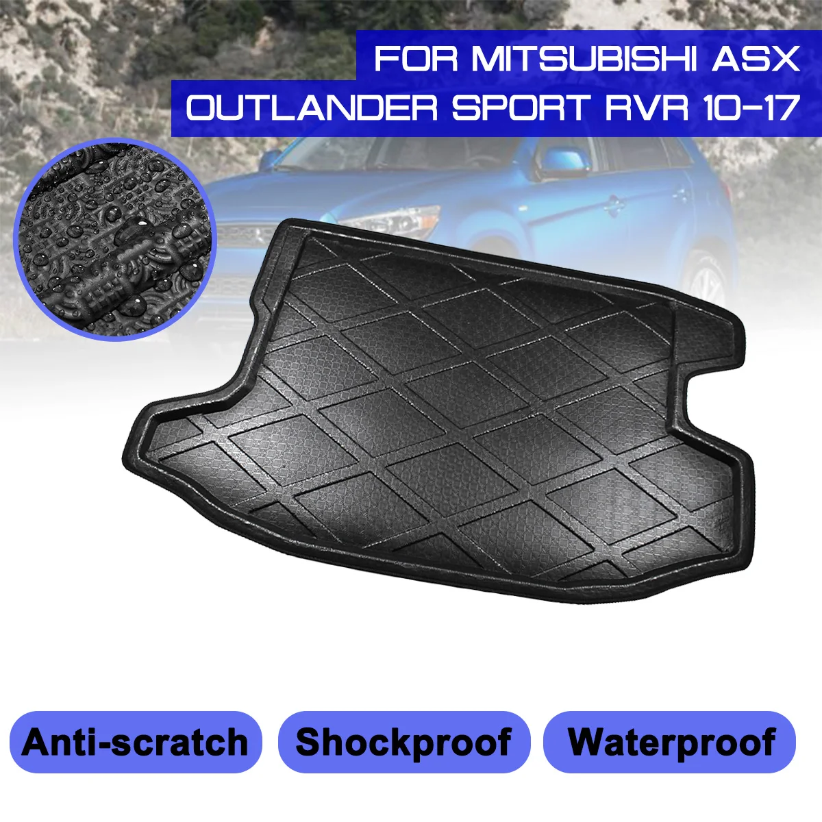 For Mitsubishi Asx Outlander Sport Rvr 20102017 Car Floor Mat Carpet