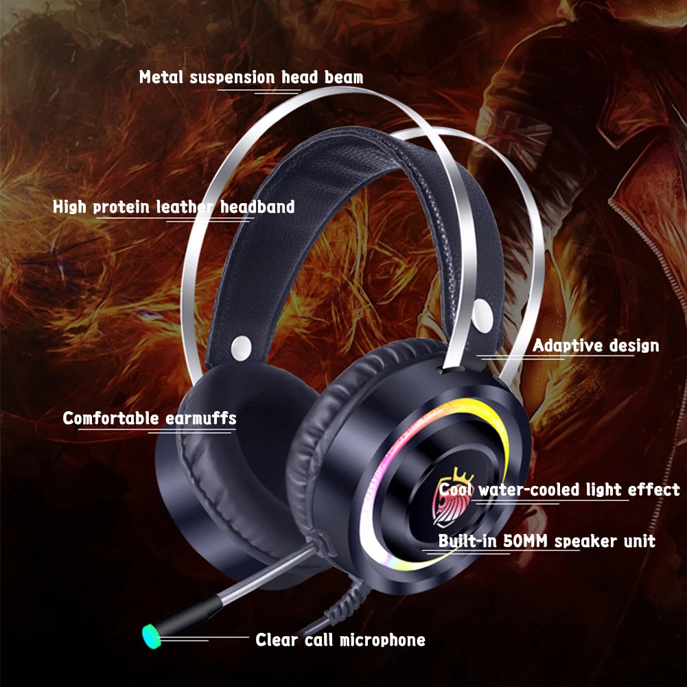 

New Style Gaming Headphones Noise Reduction Headset Stereo Headset For Nintendo switch Computer Laptop Earphones Creative Gift